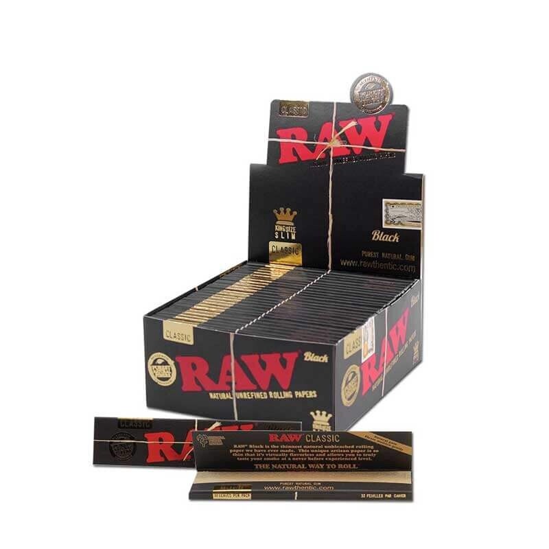 Raw Black Classic Rolling Papers