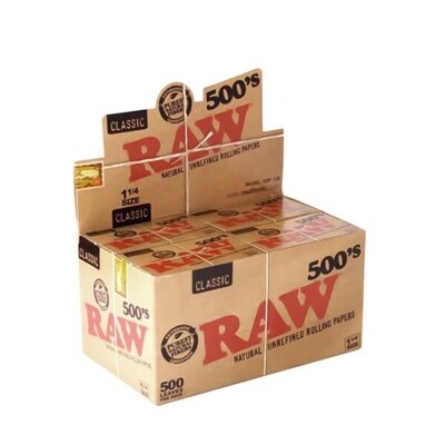 RAW 500's Rolling Papers | 1 1/4