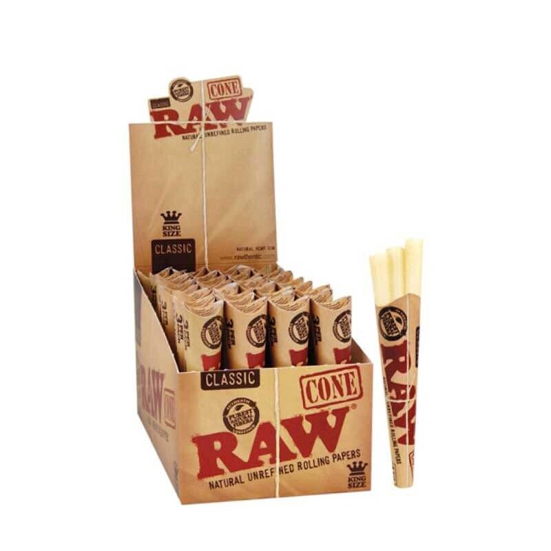 Raw Classic Cones - King Size × 3ct