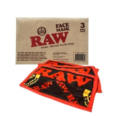Raw Face Mask | 3 Pack