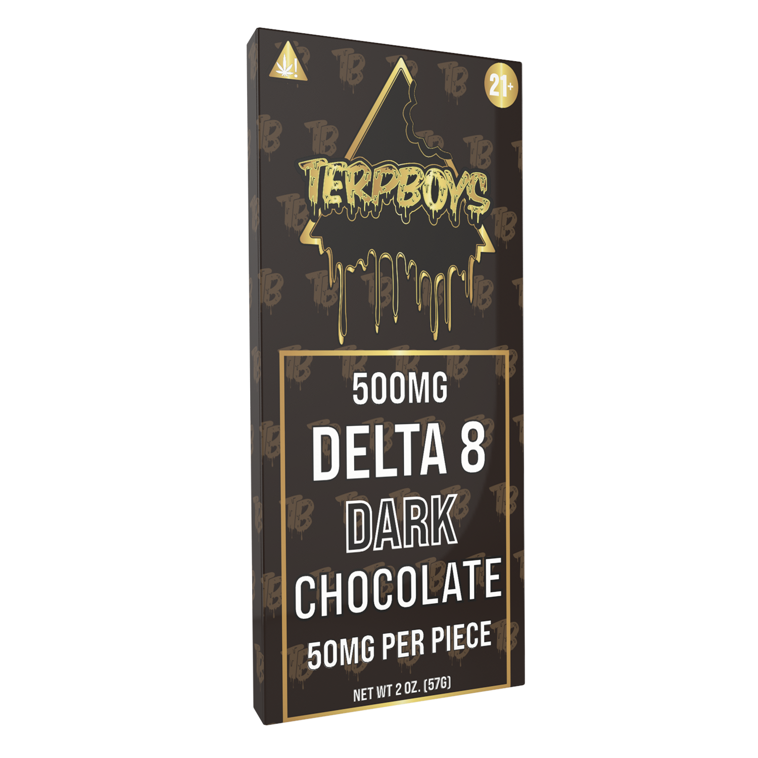 Terpboys Delta 8 Chocolate Bars - 500mg