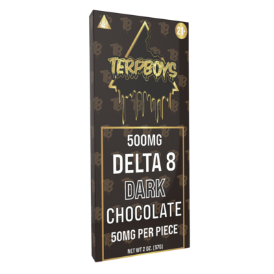 Terpboys Delta 8 Chocolate Bars - 500mg
