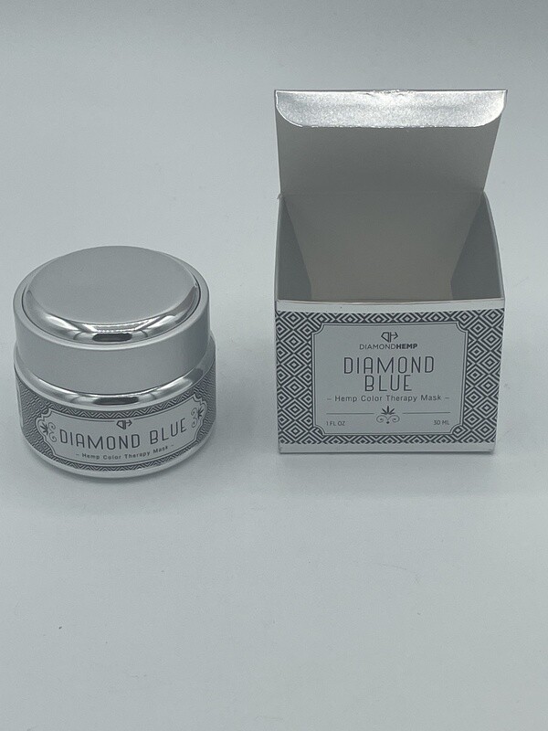 Diamond blue hemp color therapy mask 100mg