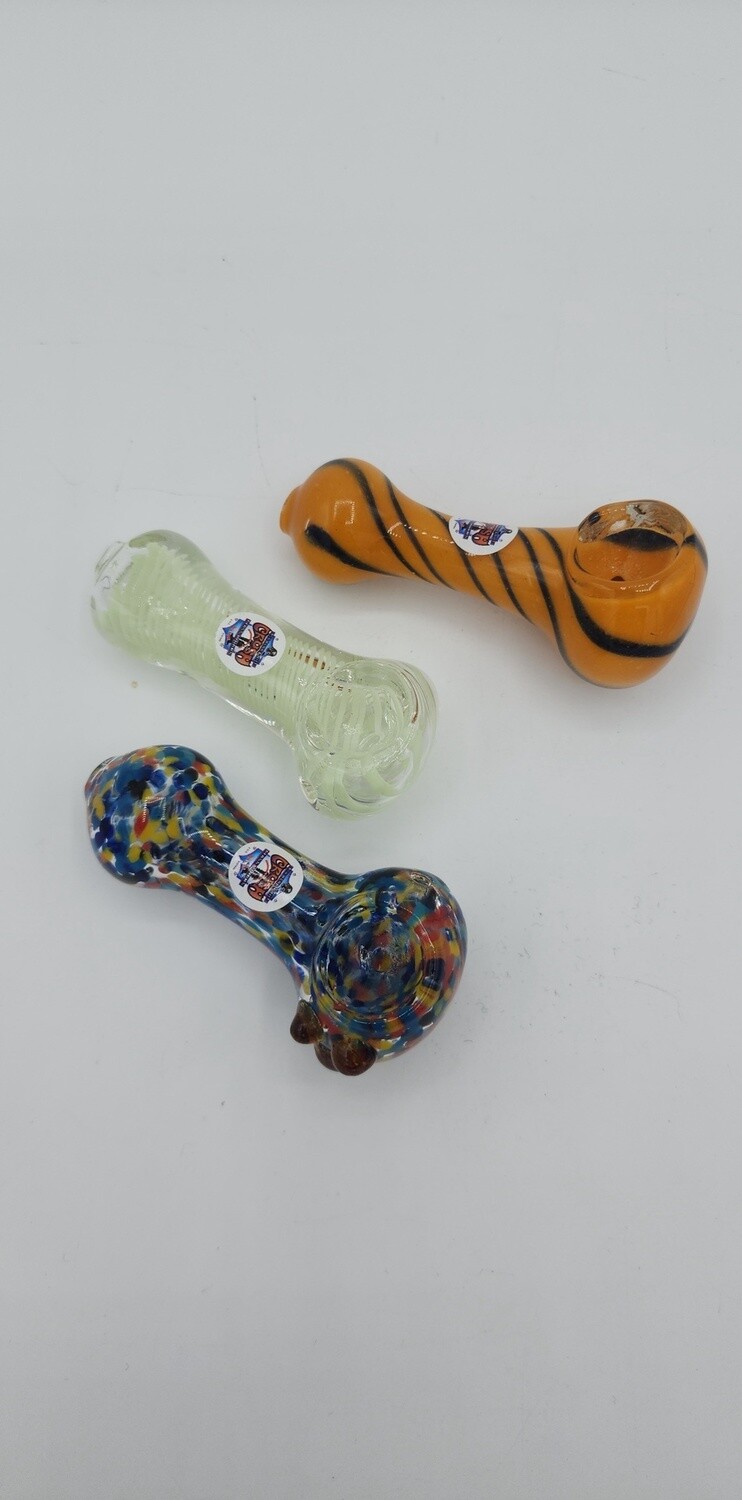 Crush Glass Hand Pipes