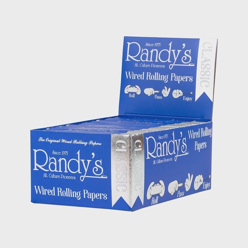 Randy's Original Wired Rolling Papers, Size: Classic (1 1/4)