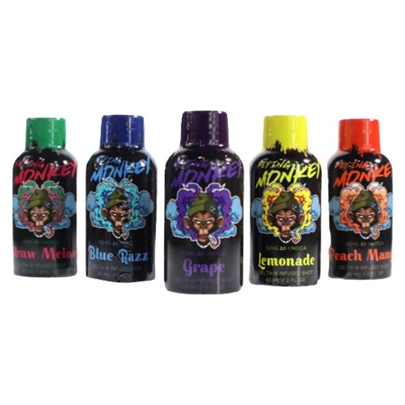 Flying Monkey Delta 8 Shots 50mg