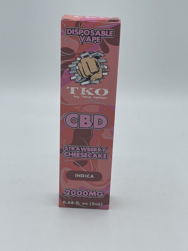 TKO 2G CBD Disposable Vape