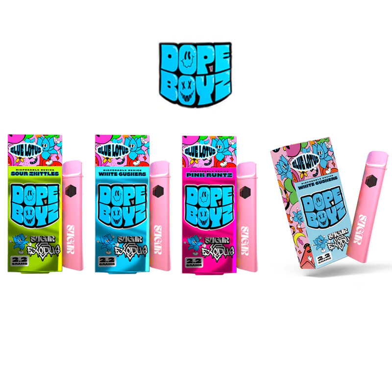 Sugar X Exodus Dope Boyz Blue Lotus Disposable 2.2G