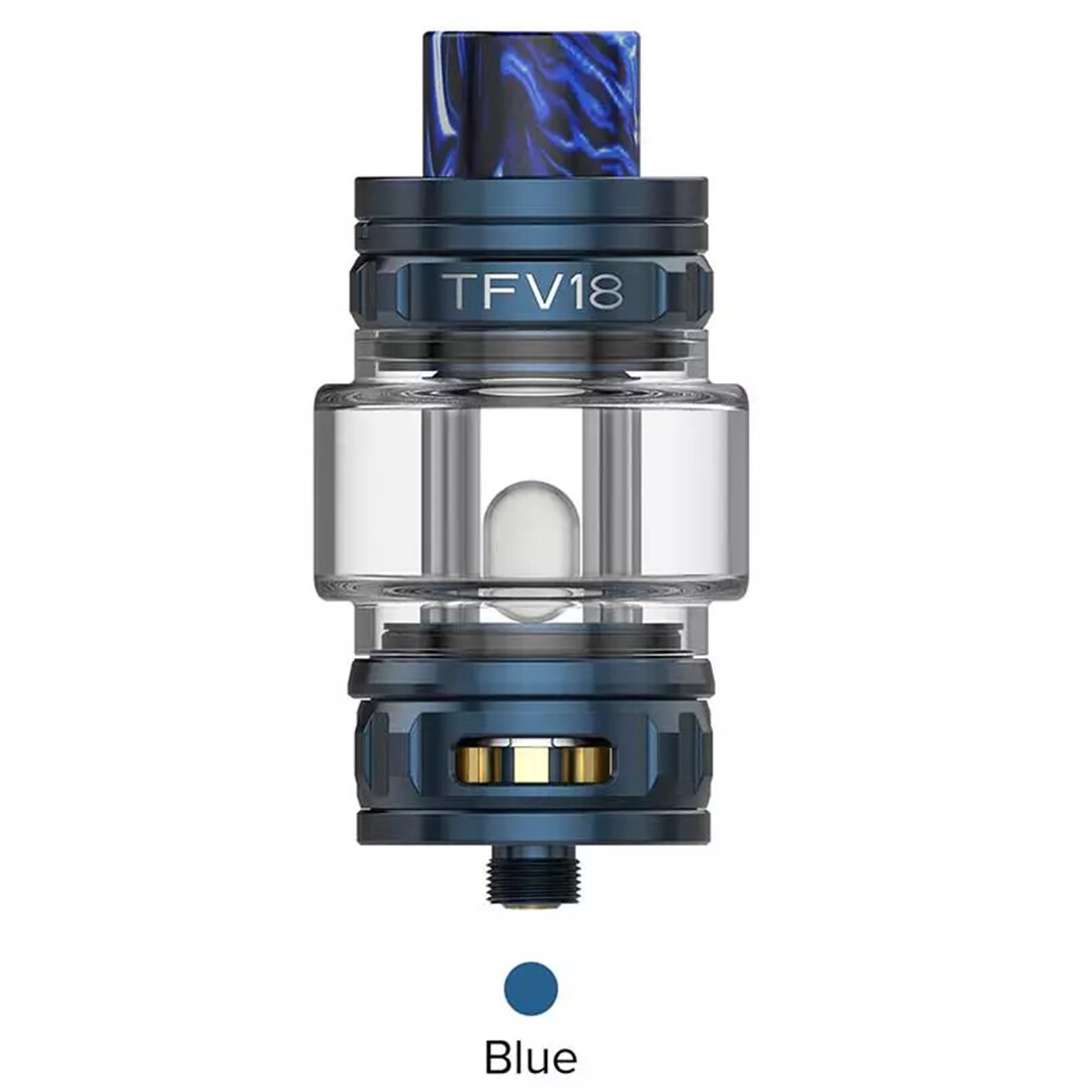 SMOK TFV18 Sub-Ohm Tank, Colour: Blue