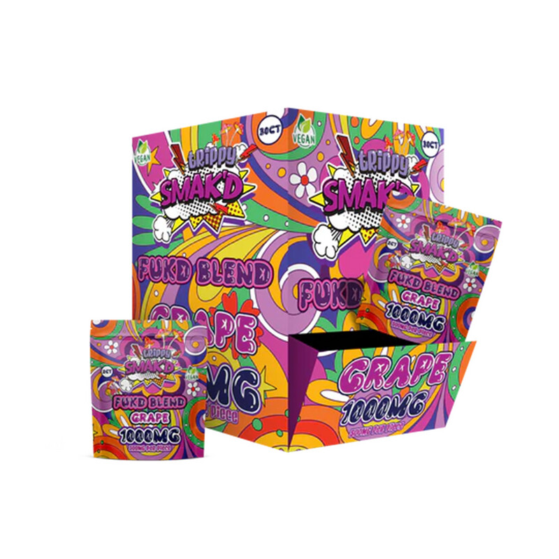 SMAK'D Mushroom Fukd Blend 1000mg Gummies 2ct Pack