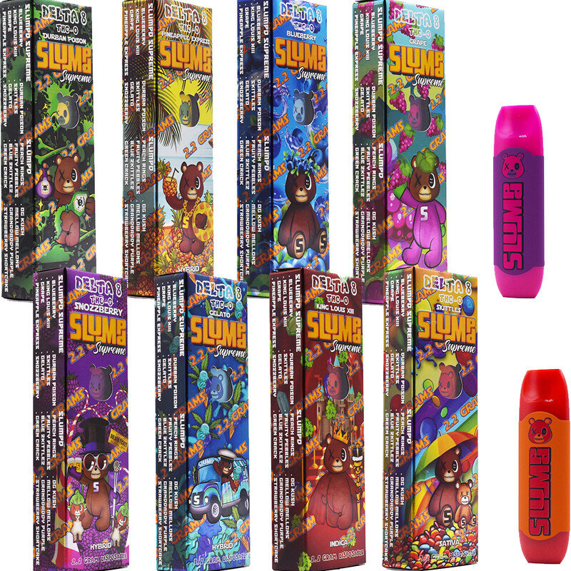 Slumpd Supreme D8+THC 2.2 Gram Disposable