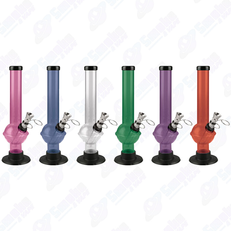 Acrylic UFO Design 8" Waterpipe - Colors Vary