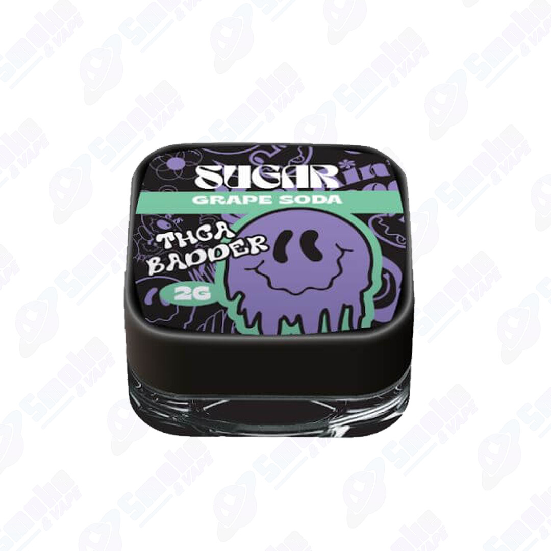 Sugar THCA 2G Dabs, Style: Badder, Strains: Grape Soda