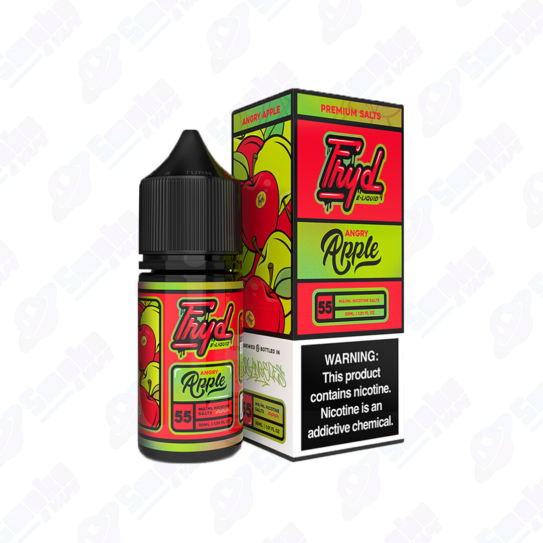 FRYD 30ml Salt E-Liquid, Nicotine Strength: 35mg, Flavor: Angry Apple
