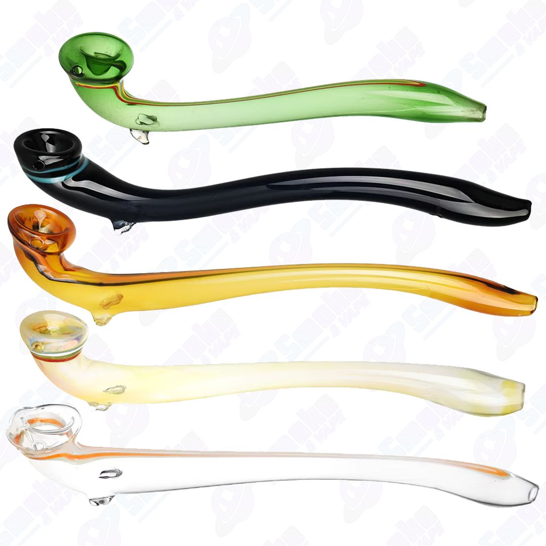 Smoking Sorcerer’s Glass Hand Pipe Colors Vary