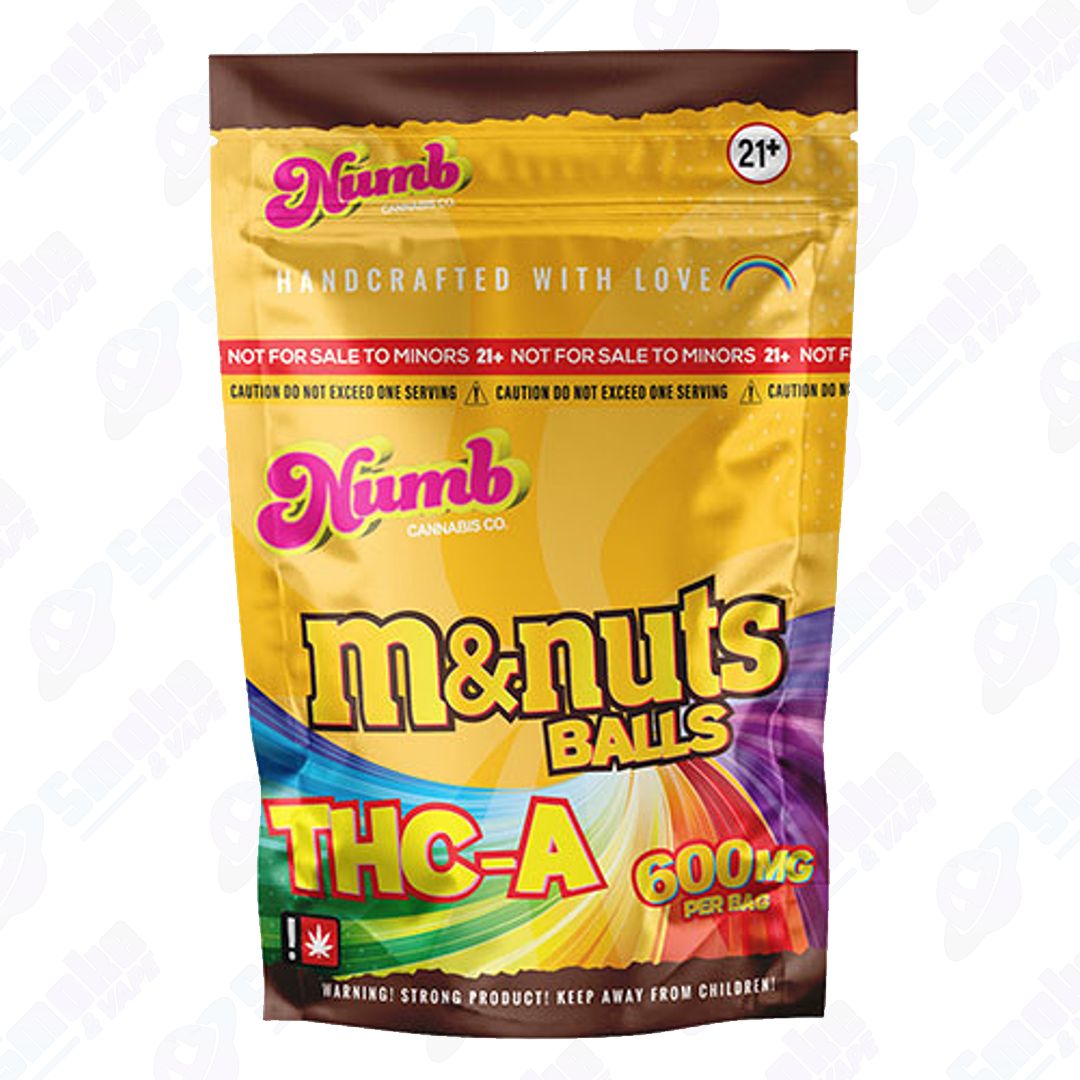 NUMB M&Nuts THCA Balls – 600mg BagG