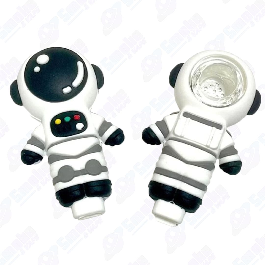 3" Silicone Astronaut Hand Pipe