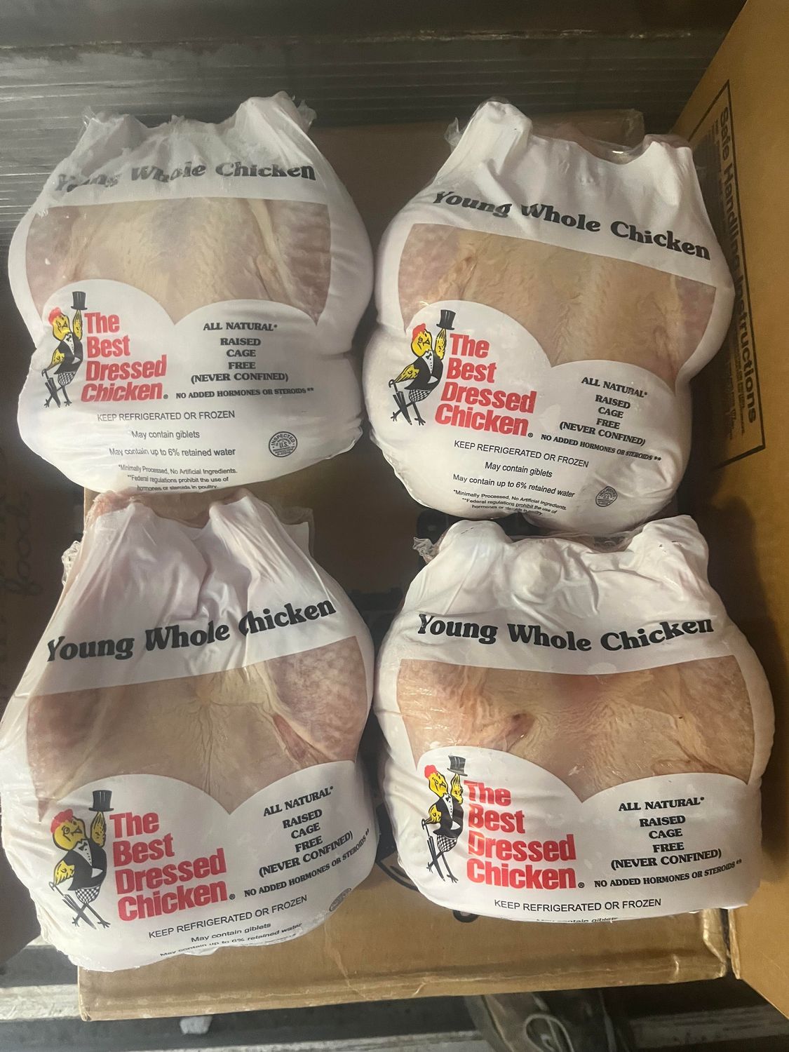 4- Roasting chickens  Pickup  Feb 6th & 7th