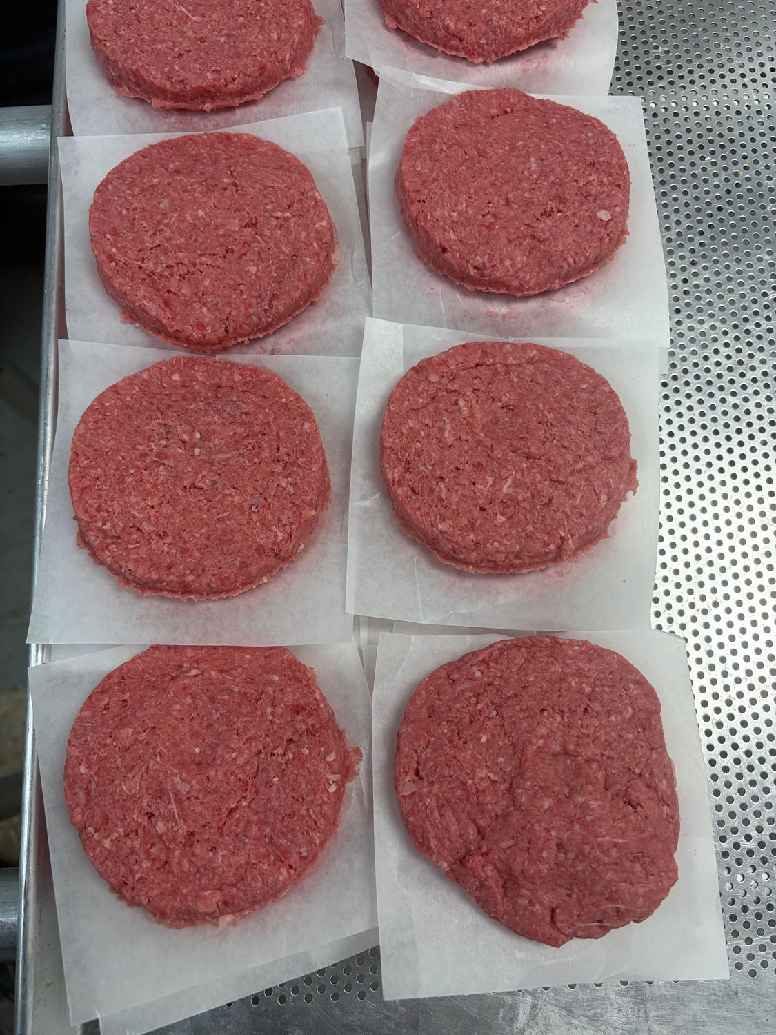 40 - 1/4 lb  John Martin hamburger patties Pickup July 17th & 18th