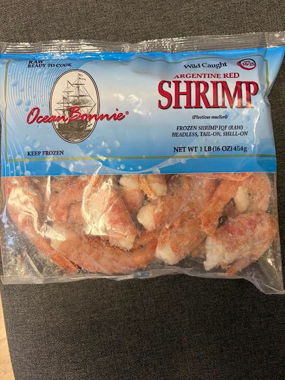 2 lb of Raw 11/15 Argentine Shrimp Pickup March 6th & 7th