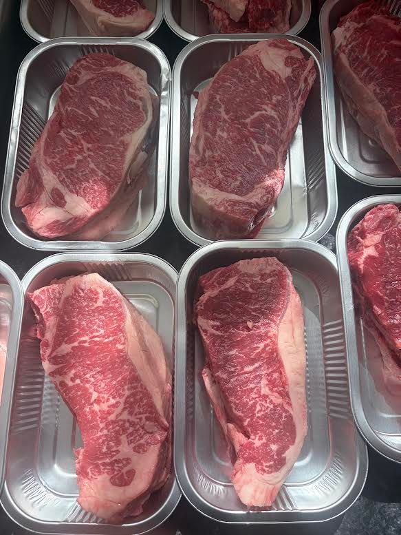 Fresh Cut 5 lbs Prime New York Strip Steak Pickup August 7th & 8th  AWESOME Product
