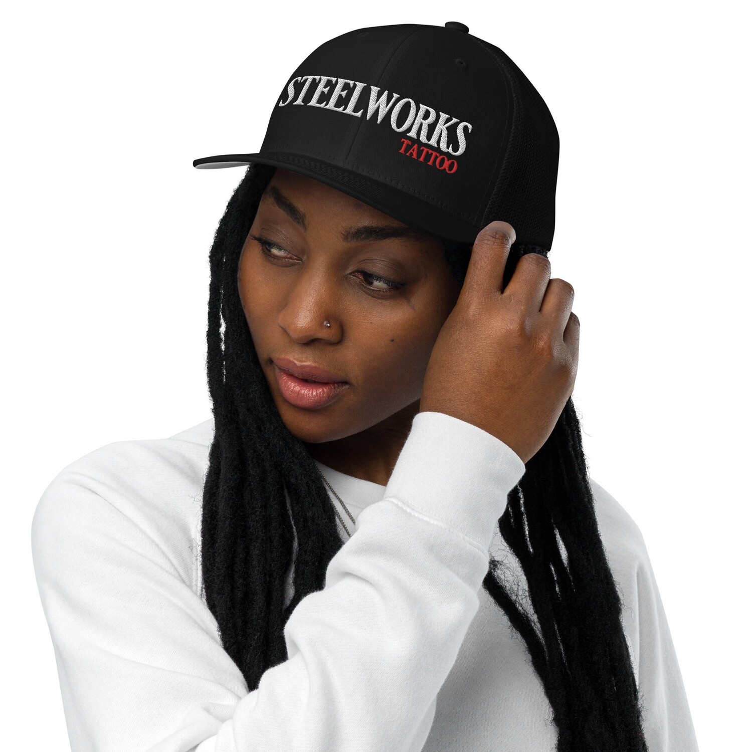 Mesh back trucker cap
