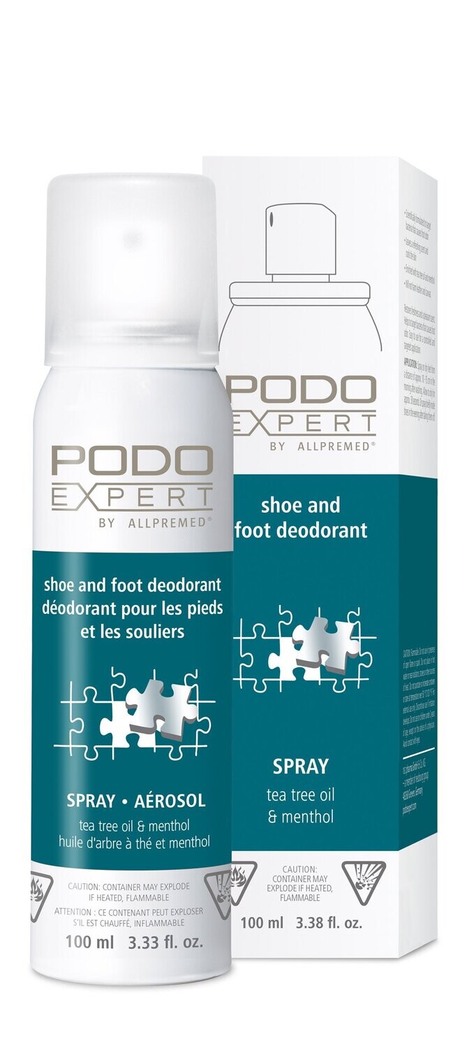 Podoexpert by Allpremed® shoe and foot deodorant spray 100ml Podoexpert by Allpremed® shoe and foot deodorant spray 100ml