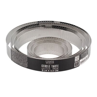 Cercle à tarte perforé 3,5 cm
