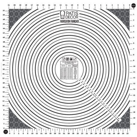 Tapis de pâtisserie