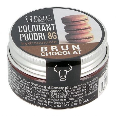 Colorant brun chocolat