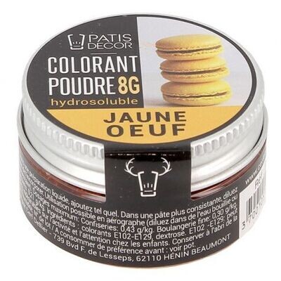 Colorant jaune d'oeuf