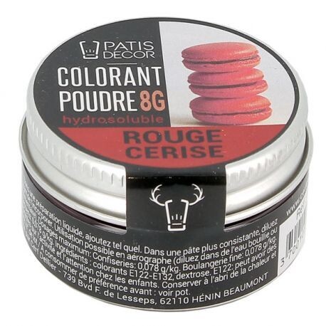 Colorant rouge cerise