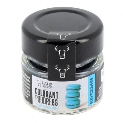 Colorant bleu turquoise