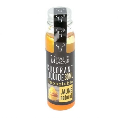Colorant liquide naturel jaune