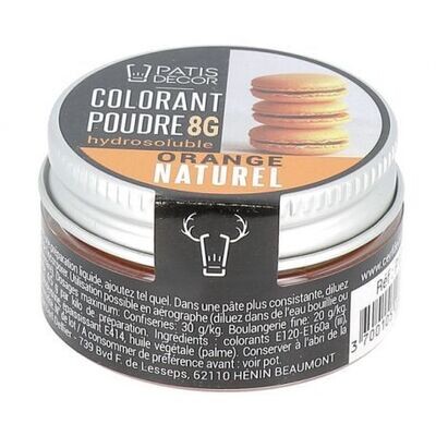 Colorant naturel orange