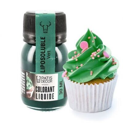 Colorant liquide vert