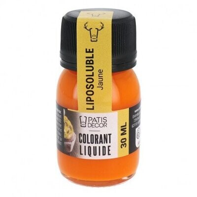 Colorant liquide jaune