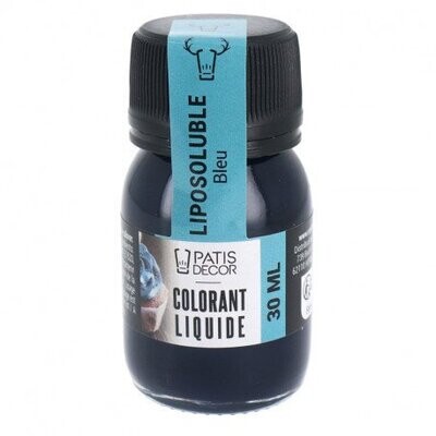 Colorant liquide bleu