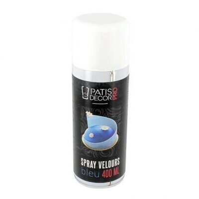 Spray velours bleu