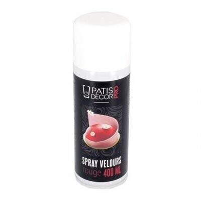 Spray velours rouge