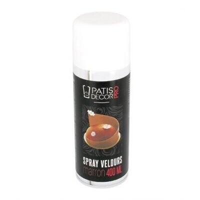 Spray velours chocolat lait