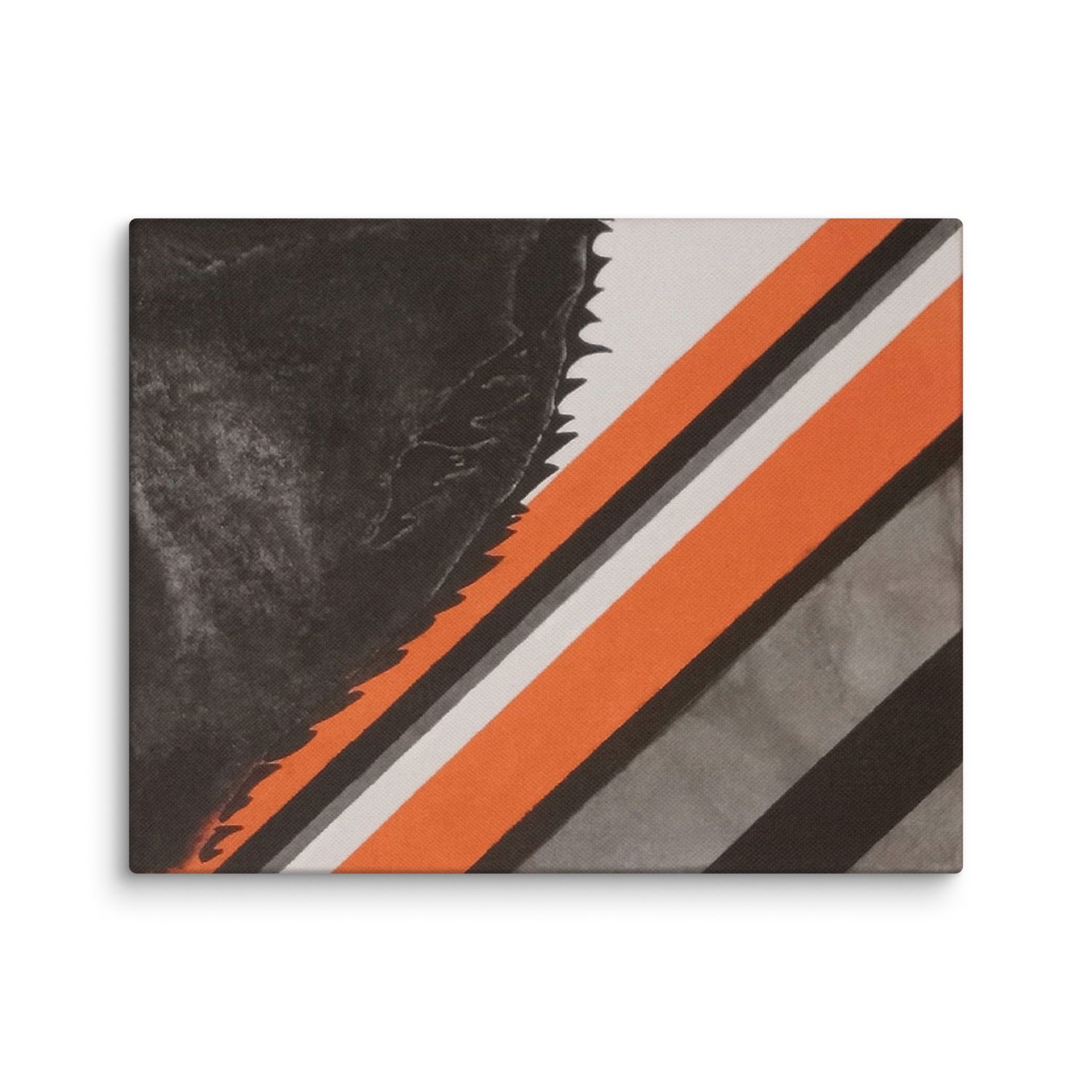 Midnight Wolf 14 x 11 canvas print (3)