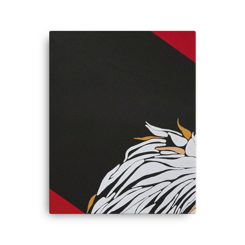 White Lion Design 16 x 20 Thin canvas print (2)
