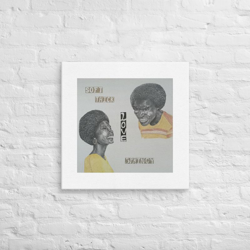 Natural Love Canvas (Trimmed) Print 24 x 24