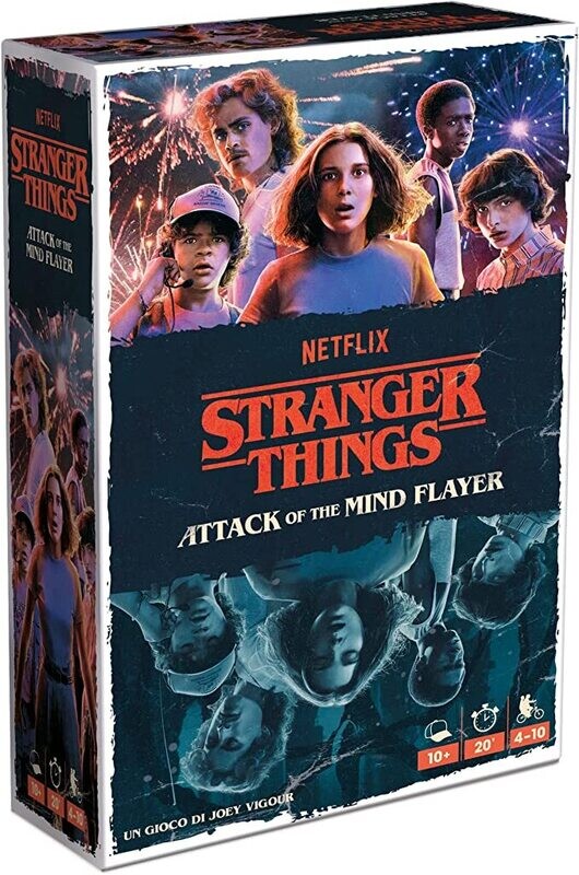 Stranger things. 
Attack of the mind flayer