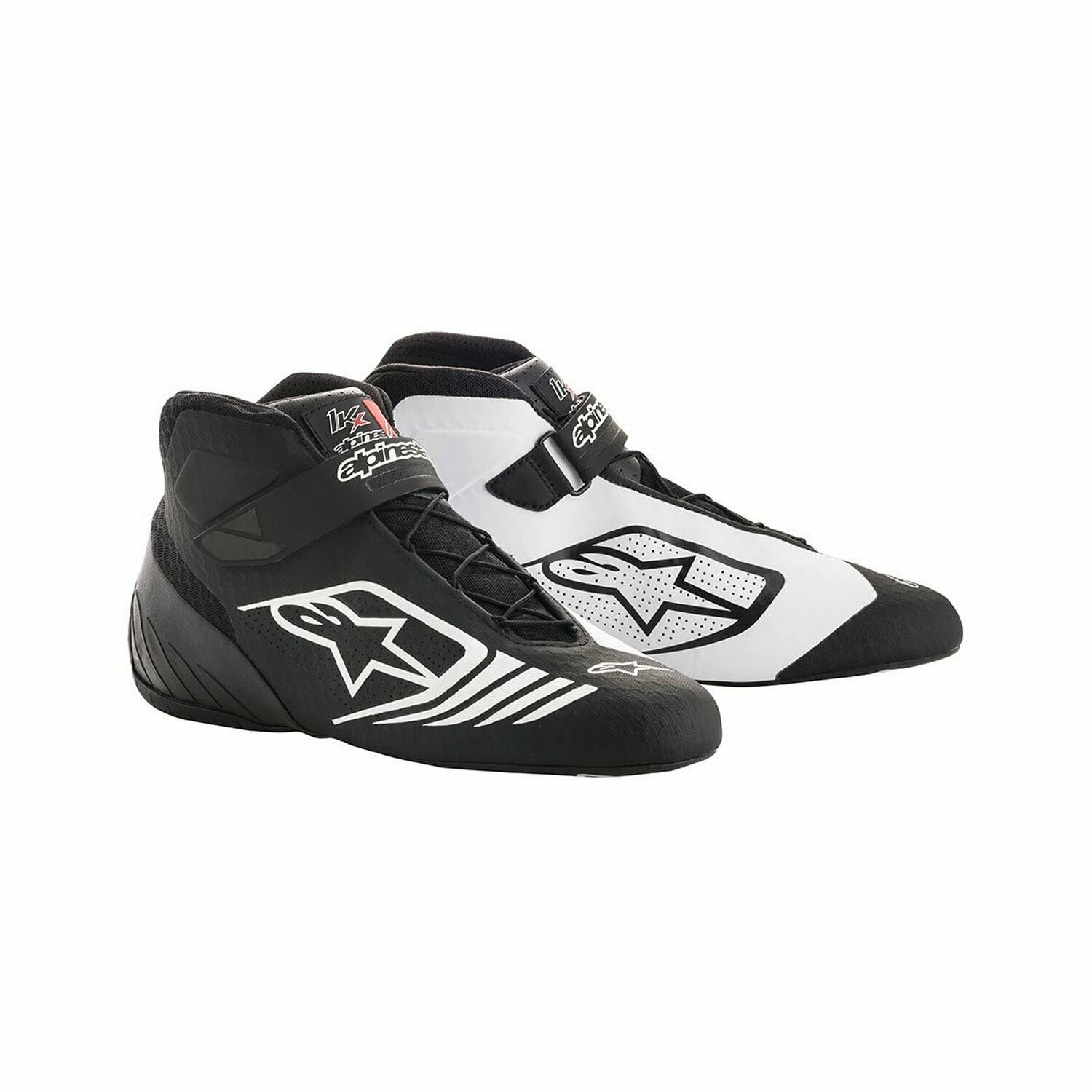 CHAUSSURES ALPINESTARS TECH 1-KX SHOES NOIR BLANCHE