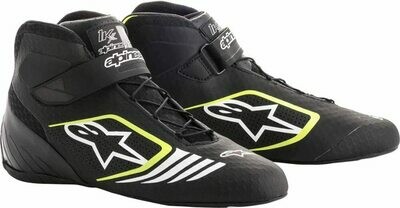 CHAUSSURES ALPINESTARS TECH 1-KX SHOES NOIR JAUNE FLUO