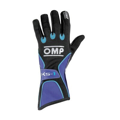 GANTS OMP KS-1 BLEU NOIR
