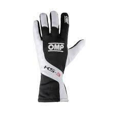 GANTS OMP KS-3 NOIR BLANC