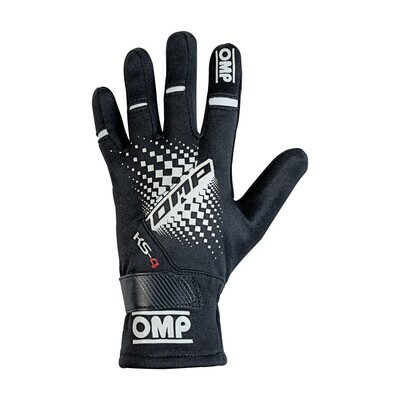 GANTS OMP KS-4 NOIR BLANC